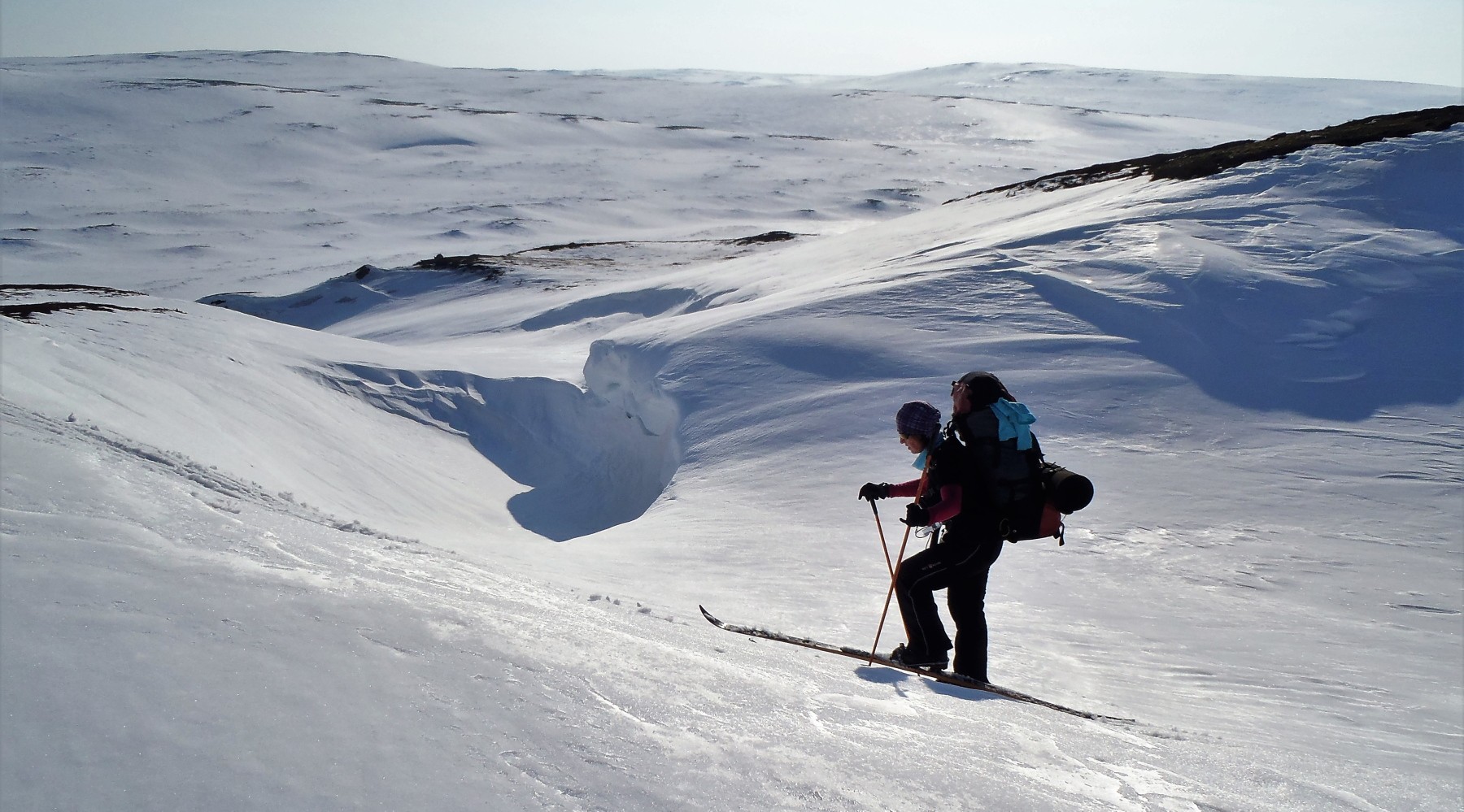 Skitour auf Backcountry-Ski / Fjellski (Bild)